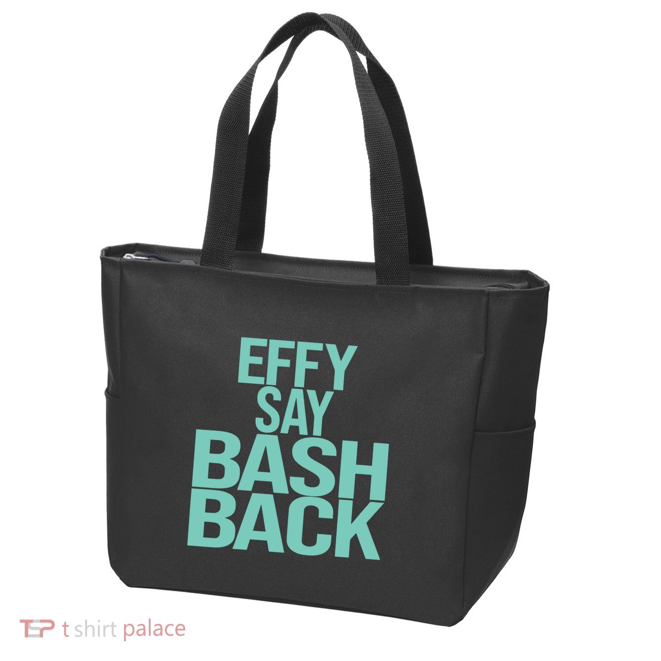 Effy Say Bash Back Zip Tote Bag