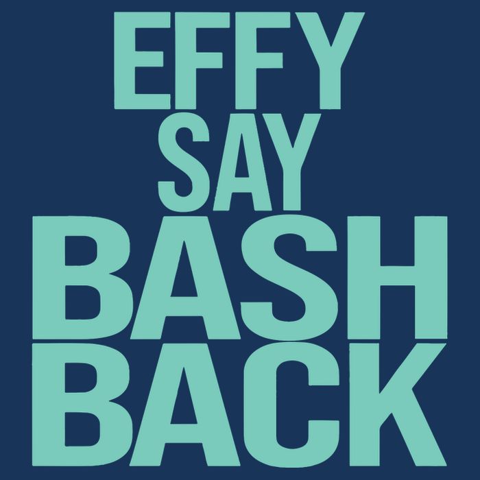 Effy Say Bash Back Infant Baby Jersey Bodysuit