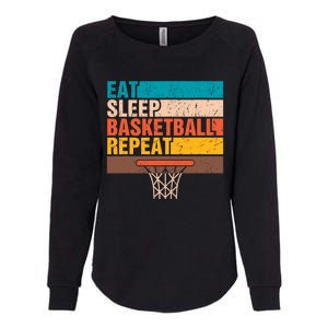 Eat. Sleep. Basketball. Repeat. Basketball Youths Bball Womens California Wash Sweatshirt