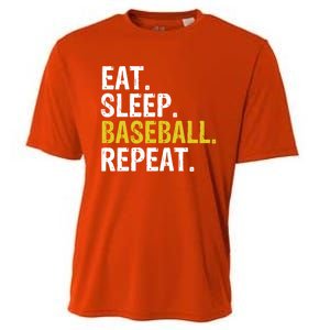 Eat Sleep Baseball Repeat Gift Cool Gift Cooling Performance Crew T-Shirt