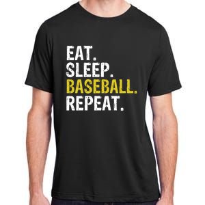 Eat Sleep Baseball Repeat Gift Cool Gift Adult ChromaSoft Performance T-Shirt