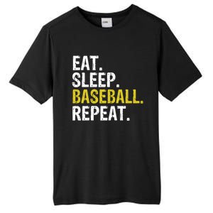 Eat Sleep Baseball Repeat Gift Cool Gift Tall Fusion ChromaSoft Performance T-Shirt