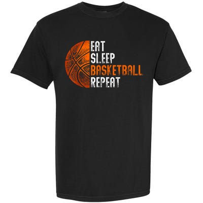 Eat Sleep Basketball Repeat Adults Basketball Comfort Colors T-Shirt