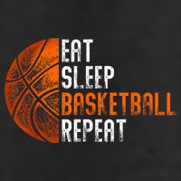 Eat Sleep Basketball Repeat Adults Basketball Adult Drive Performance Visor