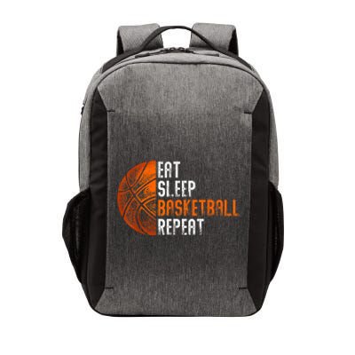 Eat Sleep Basketball Repeat Adults Basketball Vector Backpack