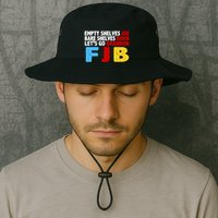 Empty Shelves Bare Shelves Let's Go Brandon Bucket Hat