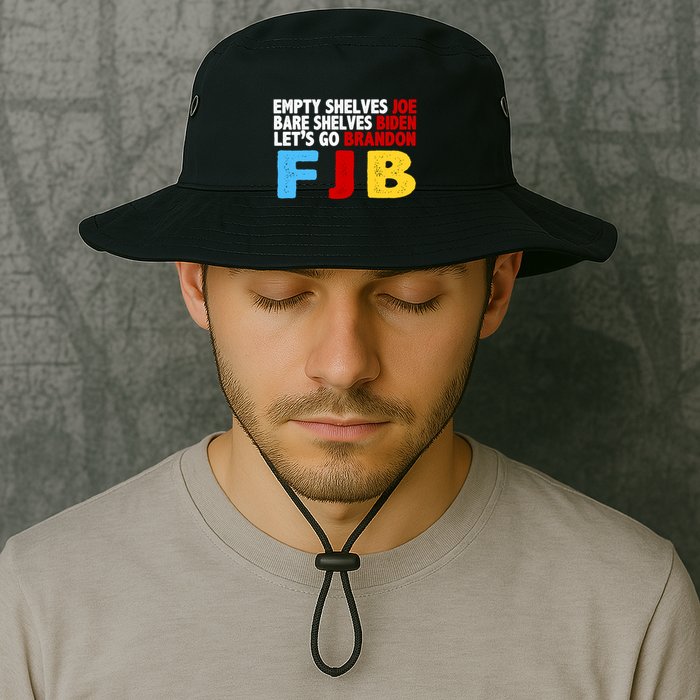 Empty Shelves Bare Shelves Let's Go Brandon Bucket Hat
