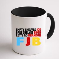 Empty Shelves Bare Shelves Let's Go Brandon Mug