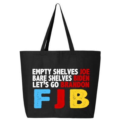 Empty Shelves Bare Shelves Let's Go Brandon 25L Jumbo Tote