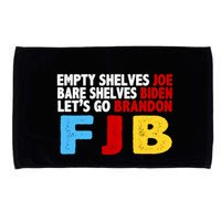 Empty Shelves Bare Shelves Let's Go Brandon Microfiber Hand Towel