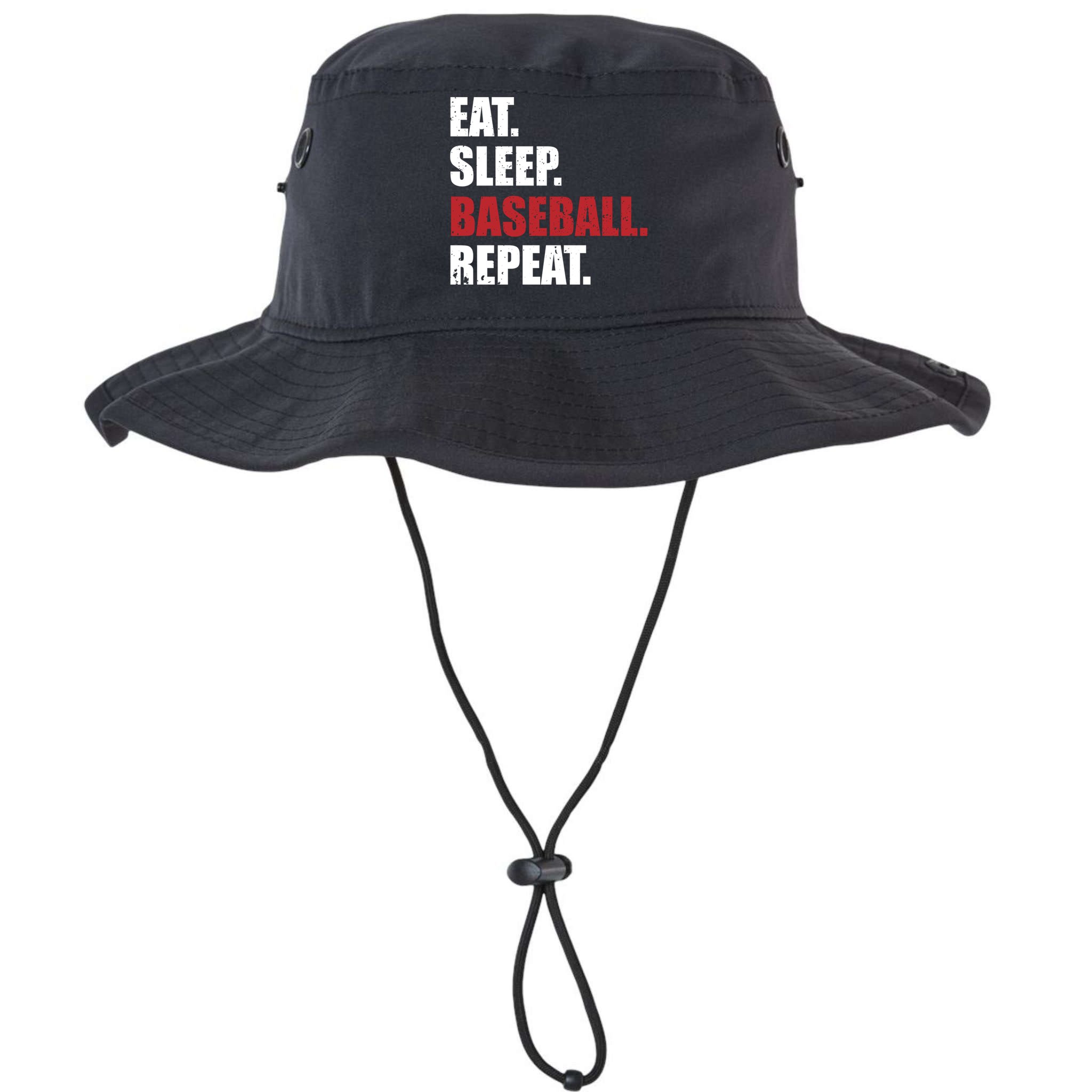 Eat Sleep Baseball Repeat Gift Bucket Hat