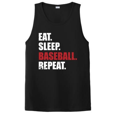 Eat Sleep Baseball Repeat Gift PosiCharge Competitor Tank