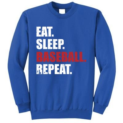 Eat Sleep Baseball Repeat Gift Sweatshirt