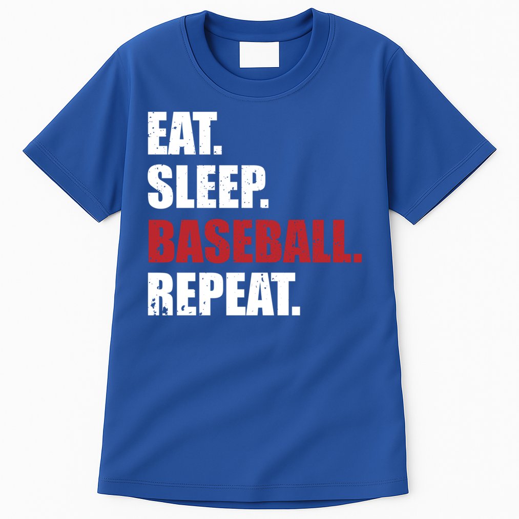 Eat Sleep Baseball Repeat Gift Tall T-Shirt