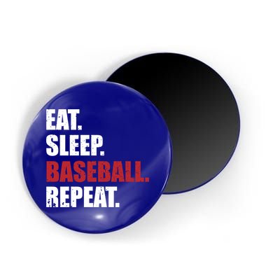 Eat Sleep Baseball Repeat Gift Magnet