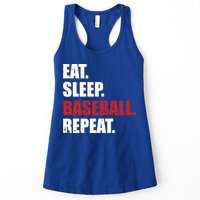 Eat Sleep Baseball Repeat Gift Womens Tank Top