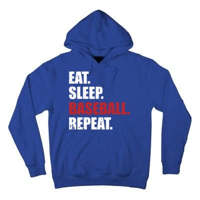 Eat Sleep Baseball Repeat Gift Tall Hoodie