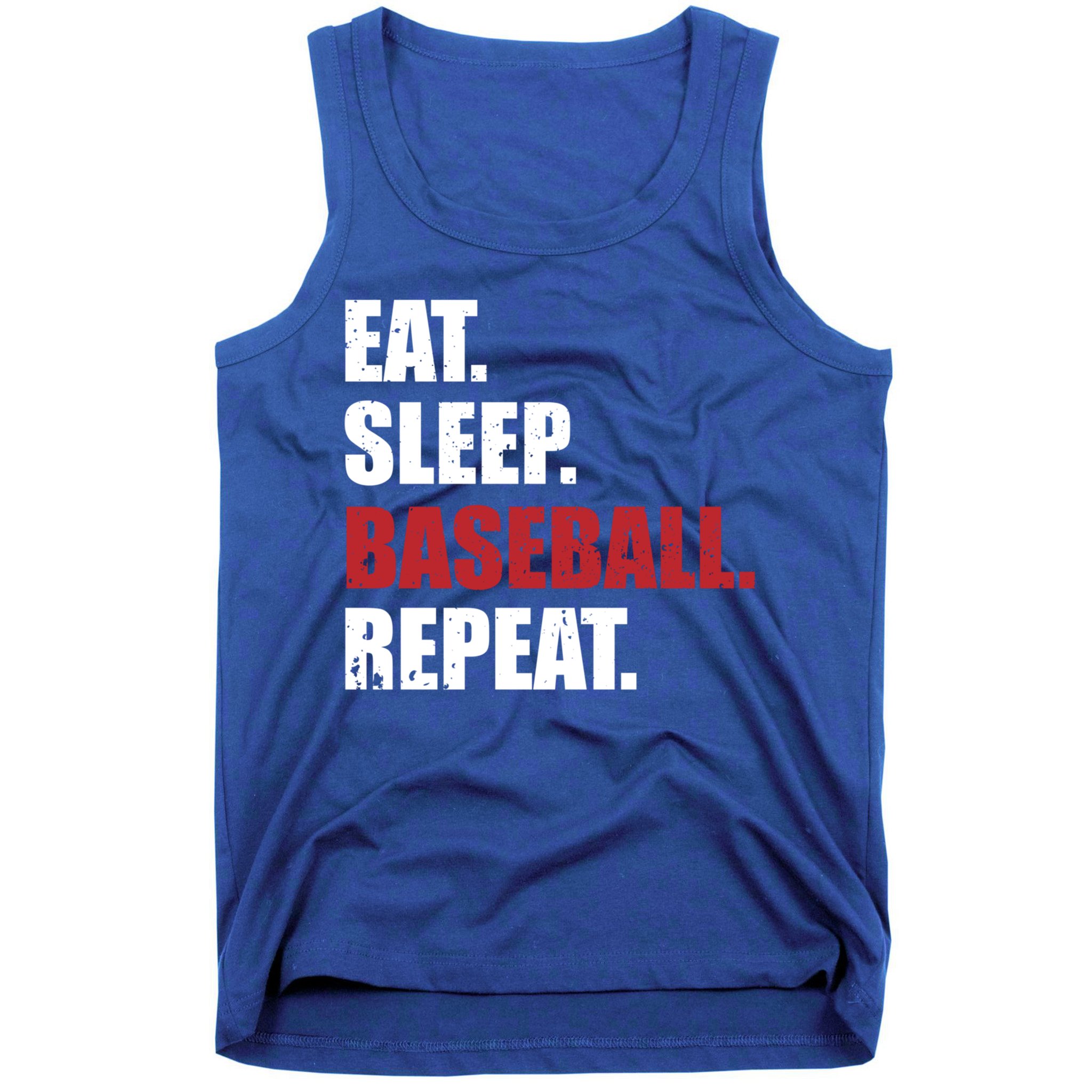 Eat Sleep Baseball Repeat Gift Tank Top
