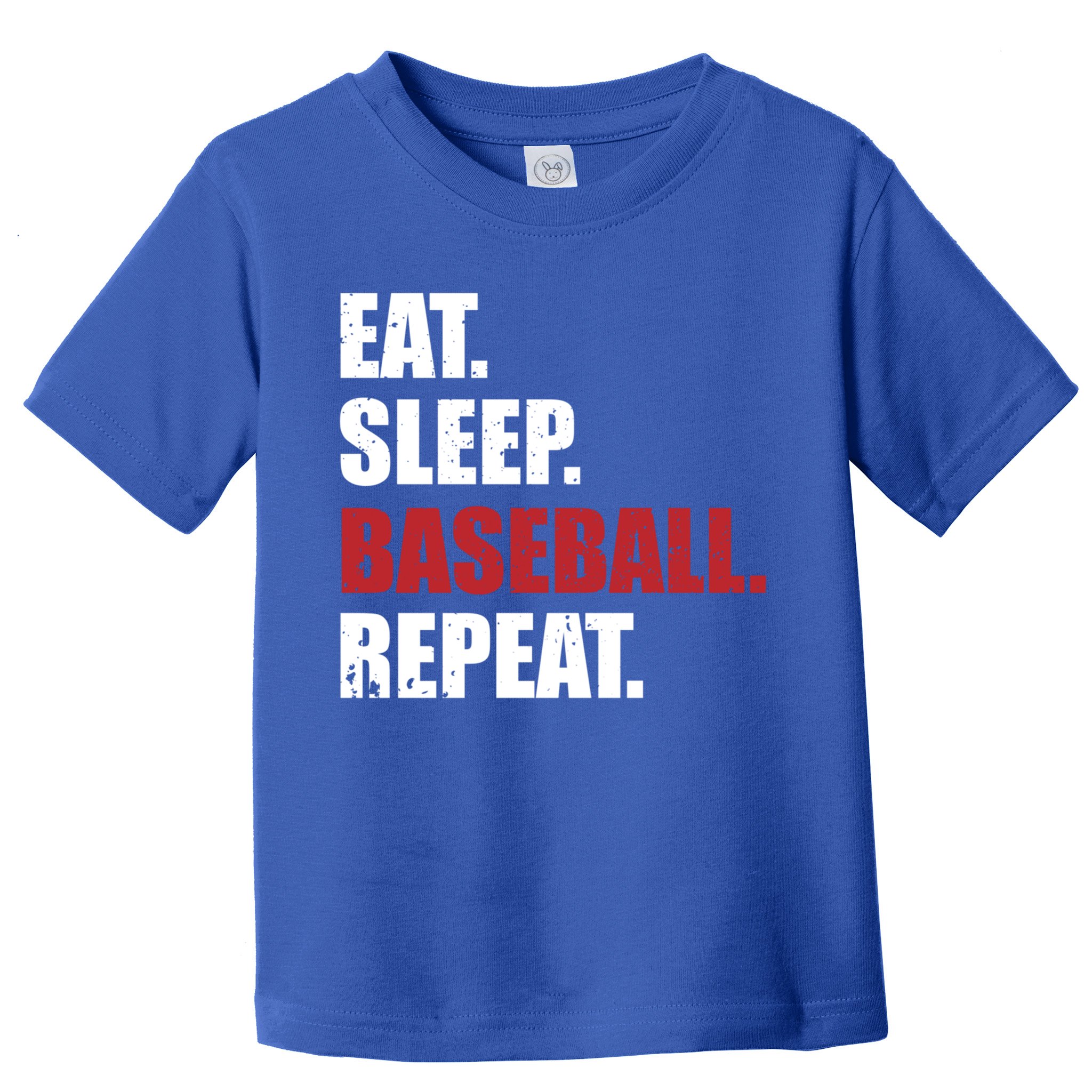 Eat Sleep Baseball Repeat Gift Toddler T-Shirt