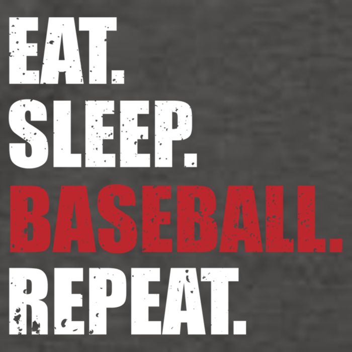 Eat Sleep Baseball Repeat Gift Vector Backpack