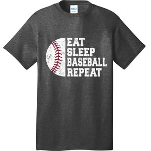 Eat Sleep Baseball Repeat Baseball Player Funny Baseball T-Shirt