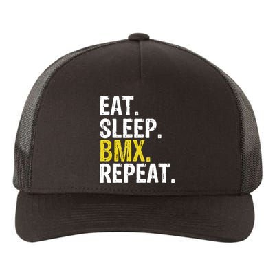 Eat Sleep Bmx Repeat Gift Yupoong Adult 5-Panel Trucker Hat