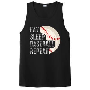 Eat Sleep Baseball Repeat Baseball Player Baseball PosiCharge Competitor Tank