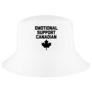 Emotional Support Canadian Funny Canada Canadian Cool Comfort Performance Bucket Hat