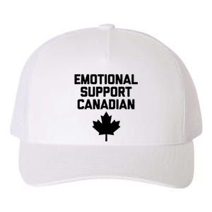 Emotional Support Canadian Funny Canada Canadian Yupoong Adult 5-Panel Trucker Hat