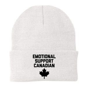 Emotional Support Canadian Funny Canada Canadian Knit Cap Winter Beanie