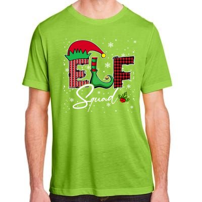 Elf Squad Christmas Matching Family Funny Cute Gift Adult ChromaSoft Performance T-Shirt