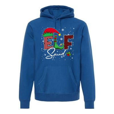 Elf Squad Christmas Matching Family Funny Cute Gift Premium Hoodie