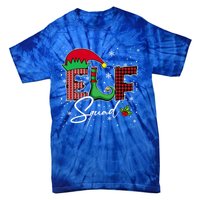 Elf Squad Christmas Matching Family Funny Cute Gift Tie-Dye T-Shirt