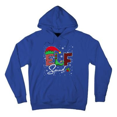 Elf Squad Christmas Matching Family Funny Cute Gift Tall Hoodie