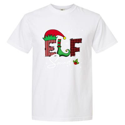 Elf Squad Christmas Matching Family Funny Cute Gift Garment-Dyed Heavyweight T-Shirt