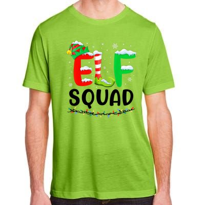 Elf Squad Christmas Festive Holiday Adult ChromaSoft Performance T-Shirt