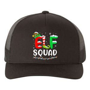 Elf Squad Christmas Festive Holiday Yupoong Adult 5-Panel Trucker Hat