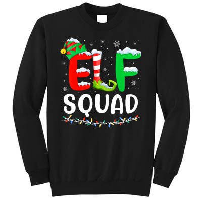 Elf Squad Christmas Festive Holiday Sweatshirt