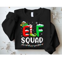 Elf Squad Christmas Festive Holiday Sweatshirt