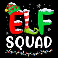 Elf Squad Christmas Festive Holiday Sweatshirt