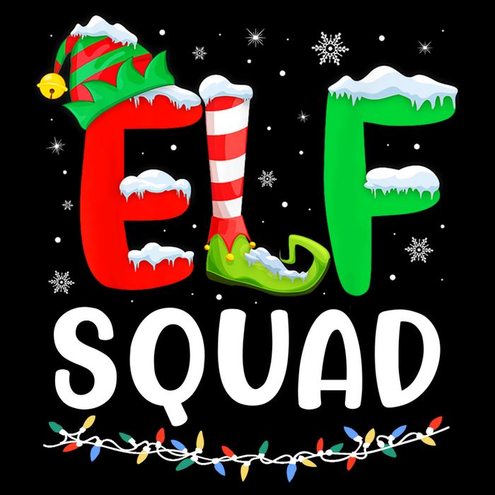 Elf Squad Christmas Festive Holiday Sweatshirt