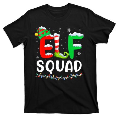 Elf Squad Christmas Festive Holiday T-Shirt