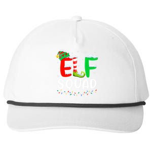 Elf Squad Christmas Festive Holiday Snapback Five-Panel Rope Hat