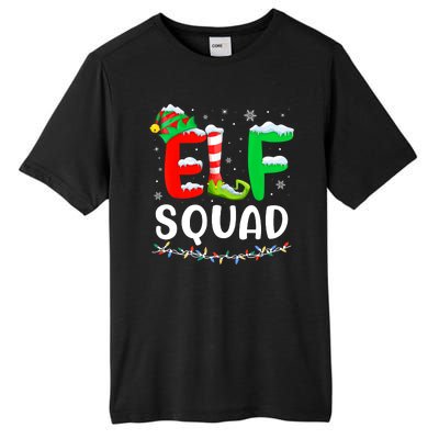 Elf Squad Christmas Festive Holiday Tall Fusion ChromaSoft Performance T-Shirt