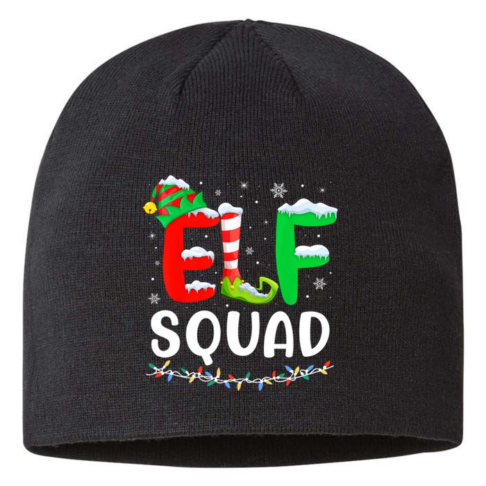 Elf Squad Christmas Festive Holiday Sustainable Beanie