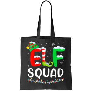 Elf Squad Christmas Festive Holiday Tote Bag