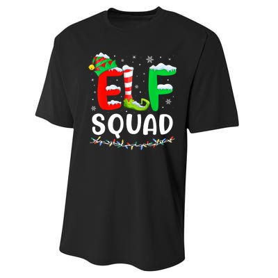 Elf Squad Christmas Festive Holiday Performance Sprint T-Shirt