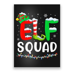 Elf Squad Christmas Festive Holiday Poster