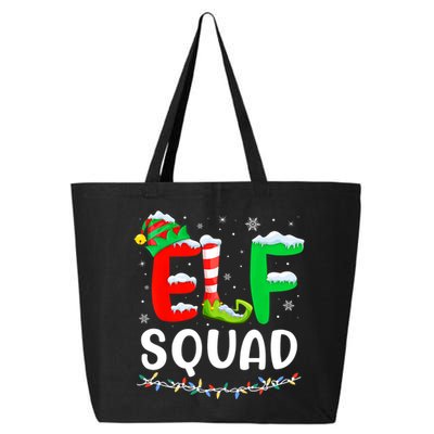 Elf Squad Christmas Festive Holiday 25L Jumbo Tote
