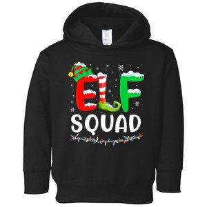 Elf Squad Christmas Festive Holiday Toddler Hoodie